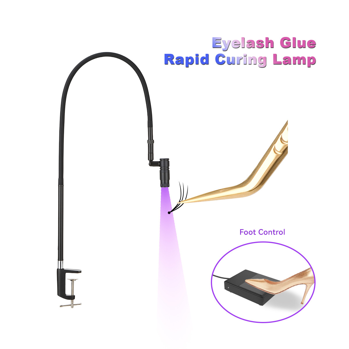Eyelash Extension Uv - الأشعة فوق البنفسجية رمش تمديد مصباح
