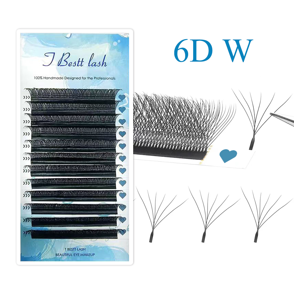 Eyelash Extension Yelix - Tbestt 6DW شكل جلدة YY رمش