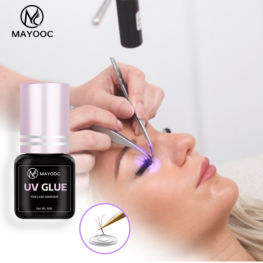 Eyelash Extension Uv - MAYOOC التجفيف السريع 0.1S UV رمش