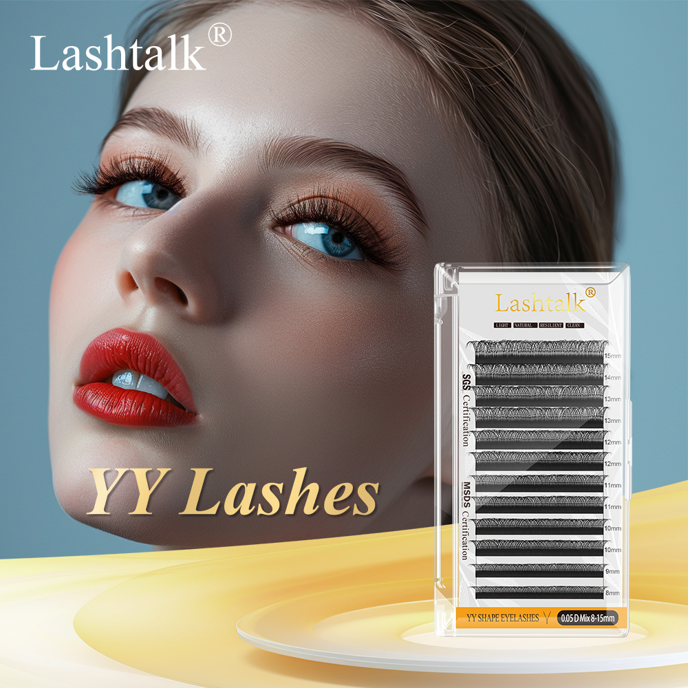 Eyelash Extension Yelix - وصلات رموش على شكل Lashtalk-YY ،