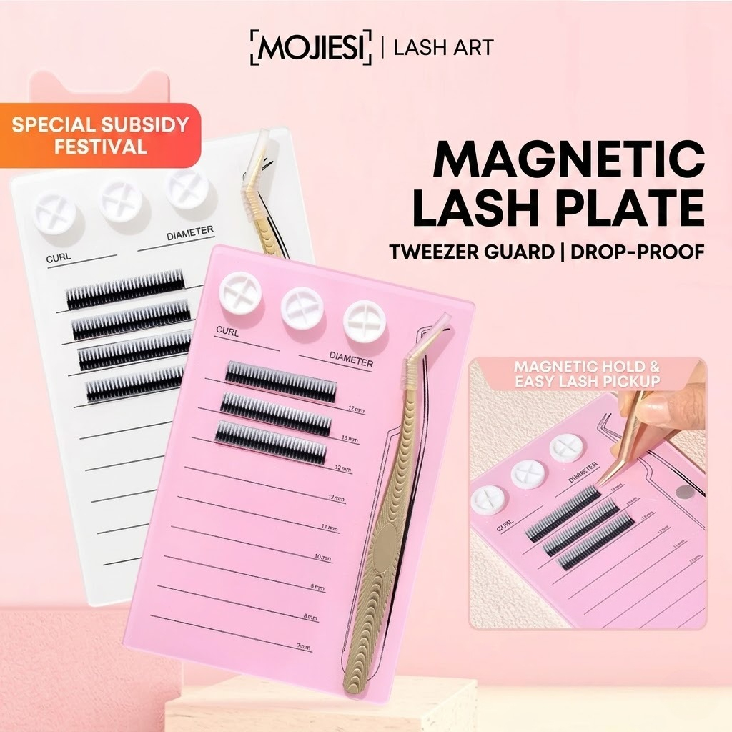 Individual Lash Tray - حامل مغناطيسي لرموش العين الاصطناعية وعلبة