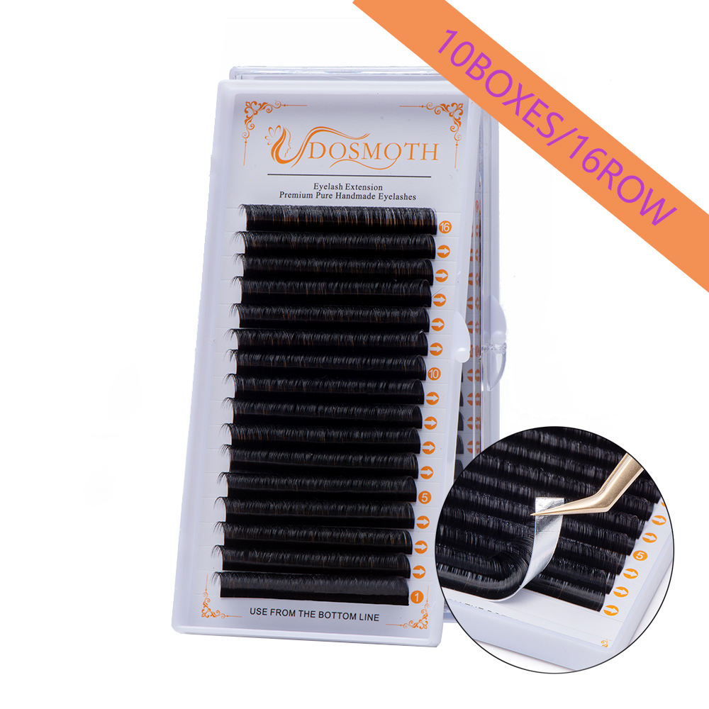 Individual Lash Tray - DOSMOTH 10 صناديق 16 صفوف 7-16