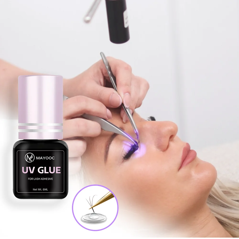 MAYOOC التجفيف السريع 0.1S UV  - مراجعة Eyelash Extension Uv وسعره