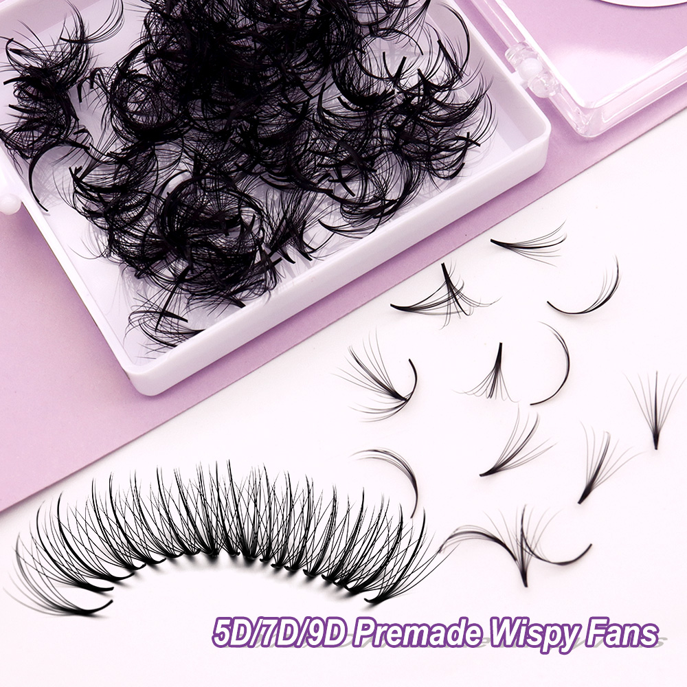 ملحقات رموش اصطناعية طبيعية مص - مراجعة Eyelash Extension Hybrid وسعره