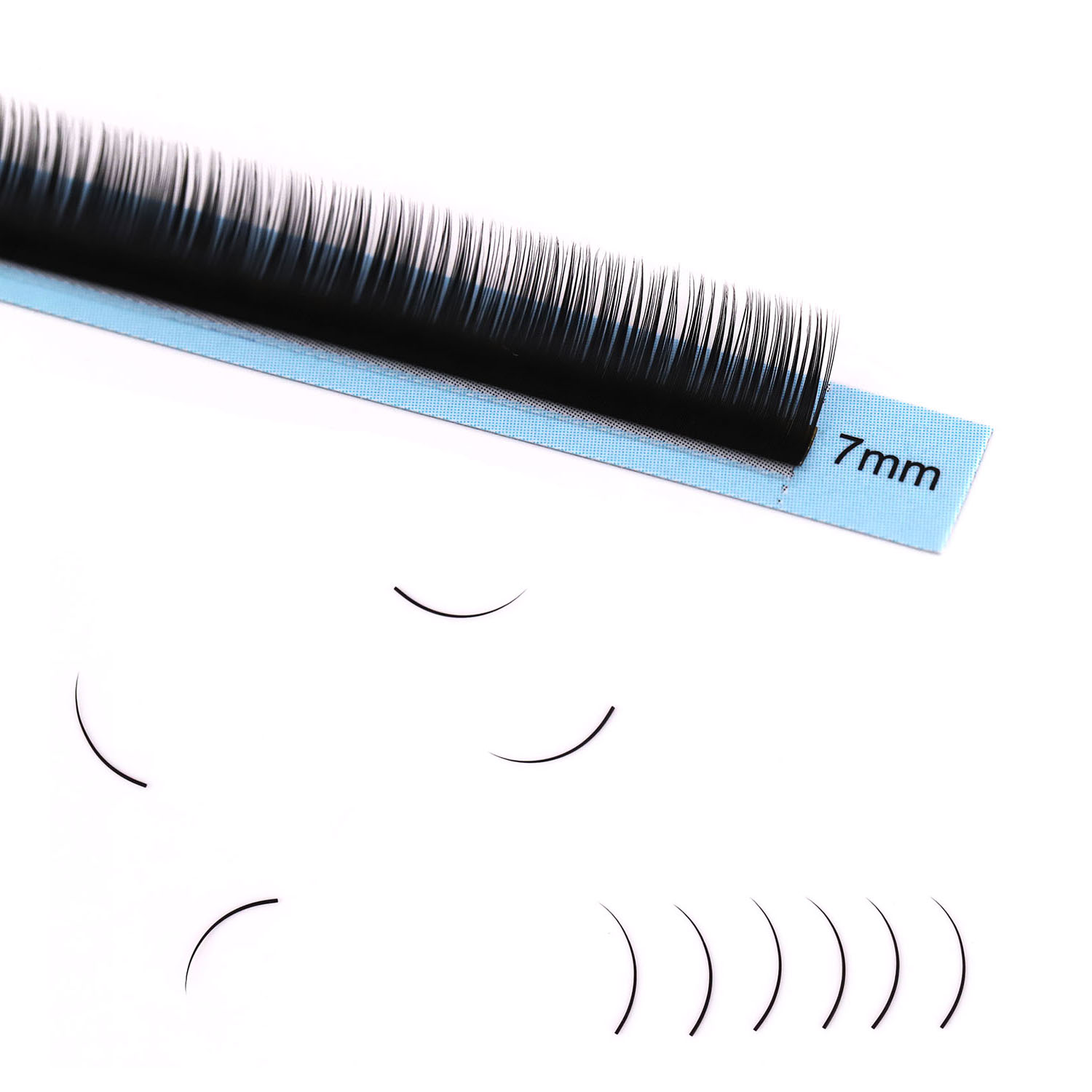 رموش سفلية من AGUUD J B Curl 0 - مراجعة Eyelash Extension Hybrid وسعره