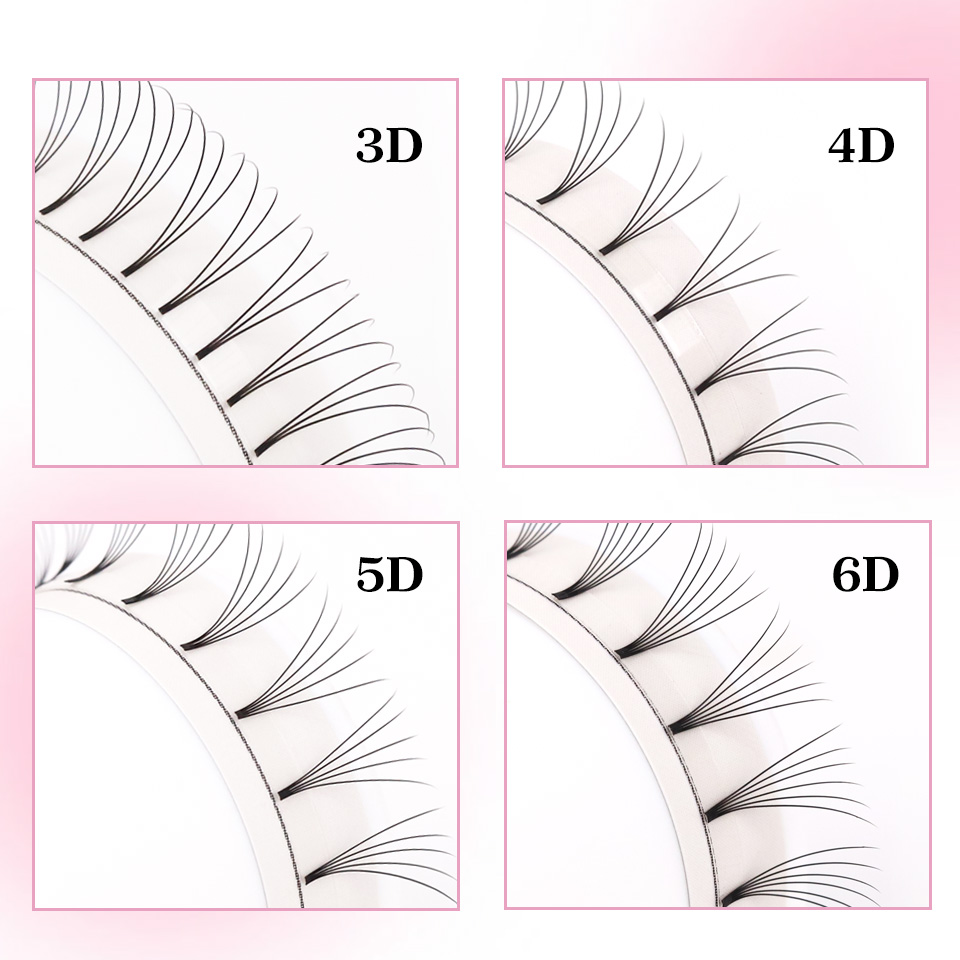 AGUUD مراوح حجم طبيعية ناعمة م - مراجعة Individual Lash Tray وسعره
