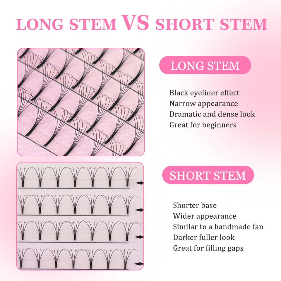 AGUUD مراوح حجم طبيعية ناعمة م - مراجعة Individual Lash Tray وسعره