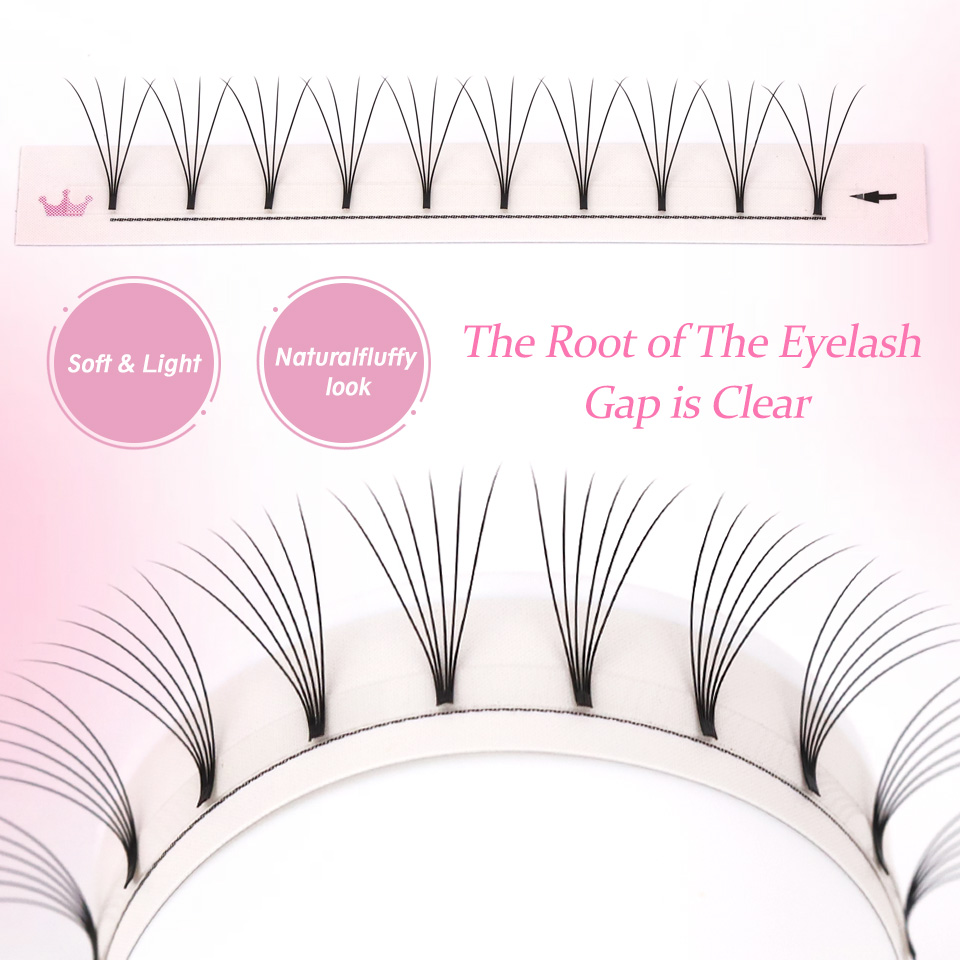 AGUUD مراوح حجم طبيعية ناعمة م - مراجعة Individual Lash Tray وسعره