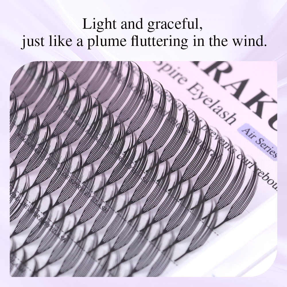 NAGARAKU Premade Spire Eyelash - مراجعة Eyelash Extension Hybrid وسعره