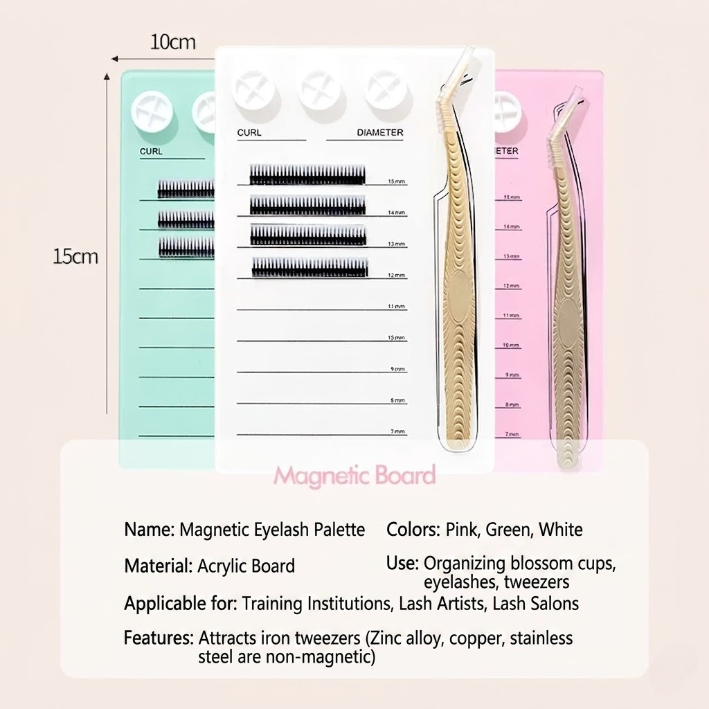 حامل مغناطيسي لرموش العين الاص - مراجعة Individual Lash Tray وسعره