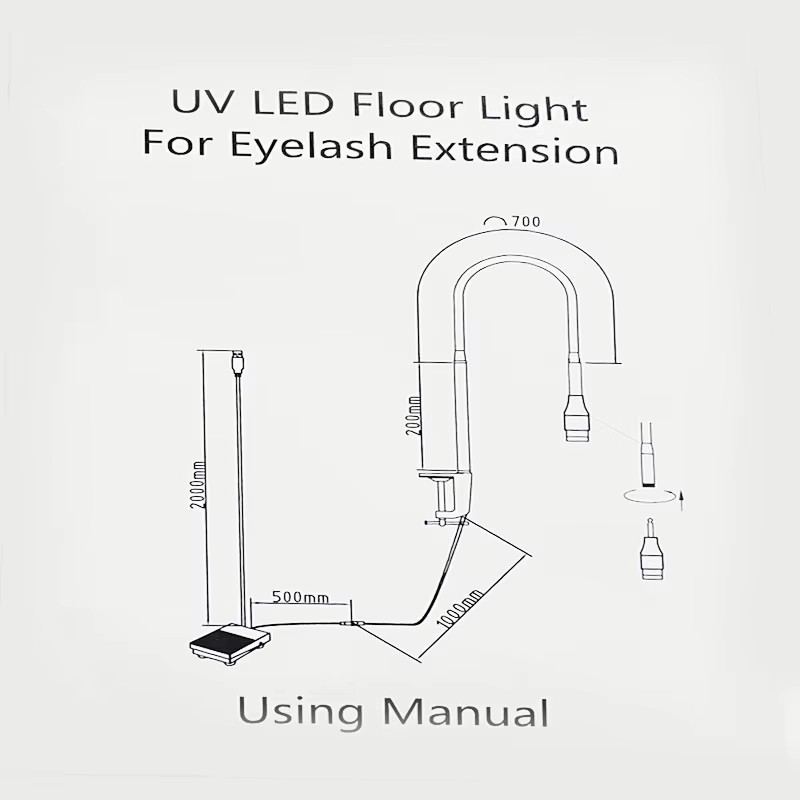 الأشعة فوق البنفسجية لاش ضوء ا - مراجعة Eyelash Extension Uv وسعره