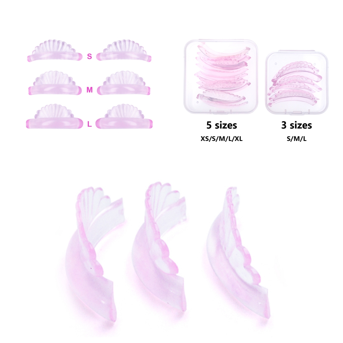 3 أزواج أو 5 أزواج لاش رفع منص - مراجعة Eyelash Extension London وسعره