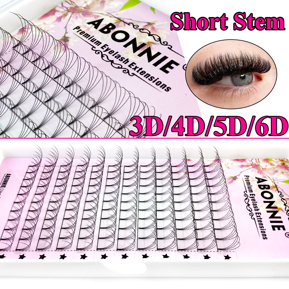 مروحة رموش أبوني 6D ضيقة جاهزة - مراجعة Eyelash Extension Hybrid وسعره