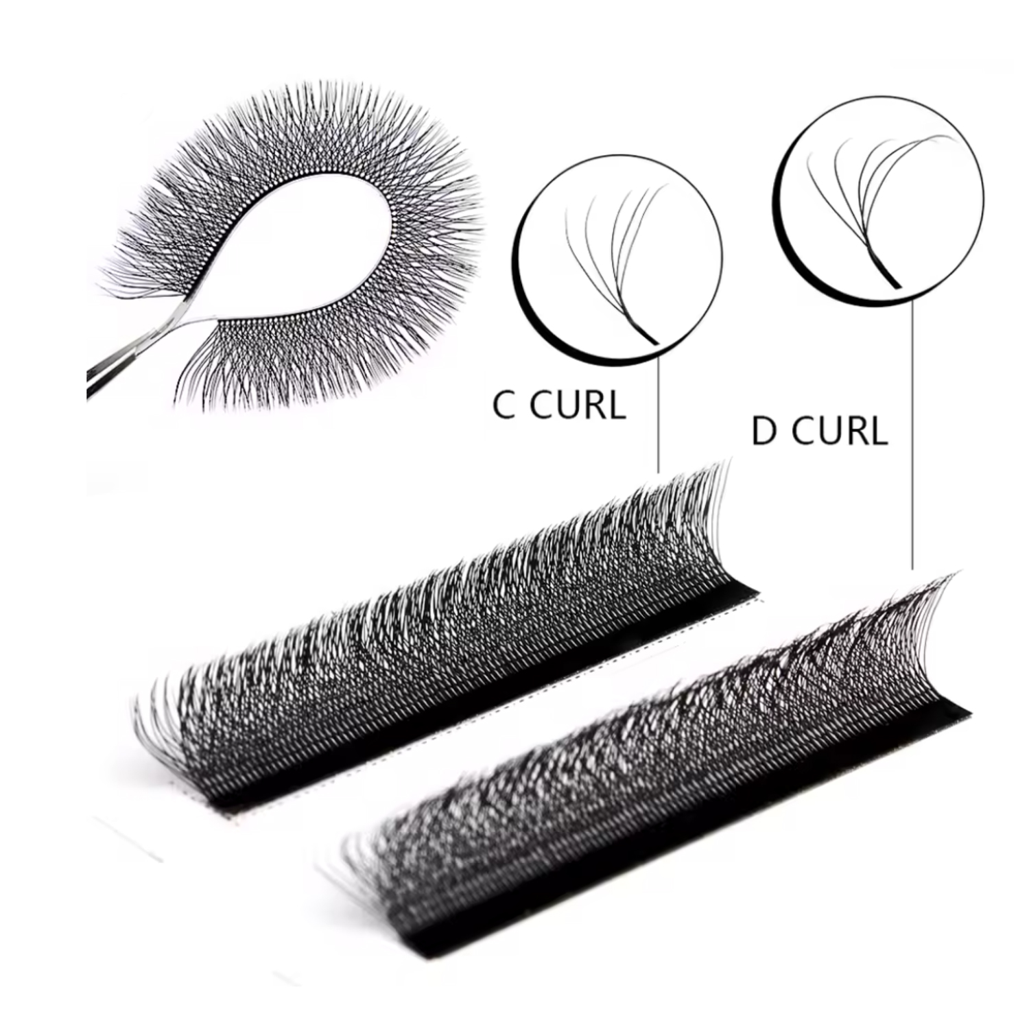 رموش TDANCE W-Style ذاتية التف - مراجعة Eyelash Extension Fan وسعره