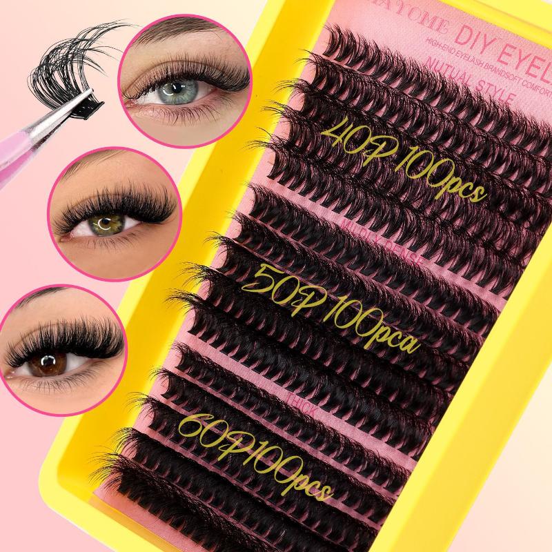 طقم رموش عنقودية، رموش فردية،  - مراجعة Individual Lash Tray وسعره
