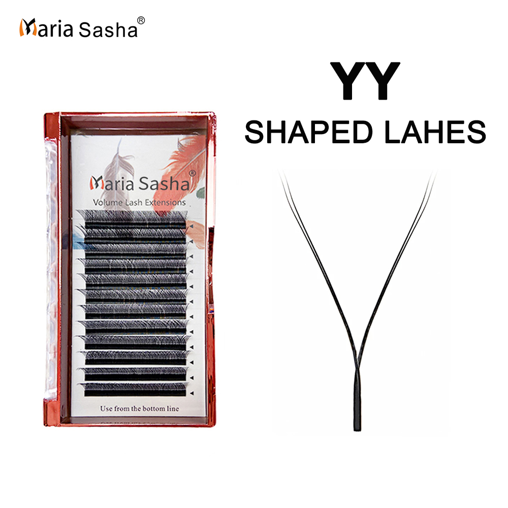 ماريا YY على شكل مجموعات الرمو - مراجعة Eyelash Extension Yelix وسعره