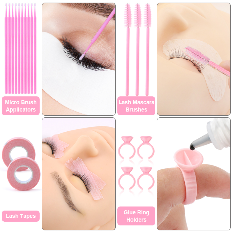 268 قطعة مجموعة ملحقات الرموش  - مراجعة Eyelash Extension Fan وسعره