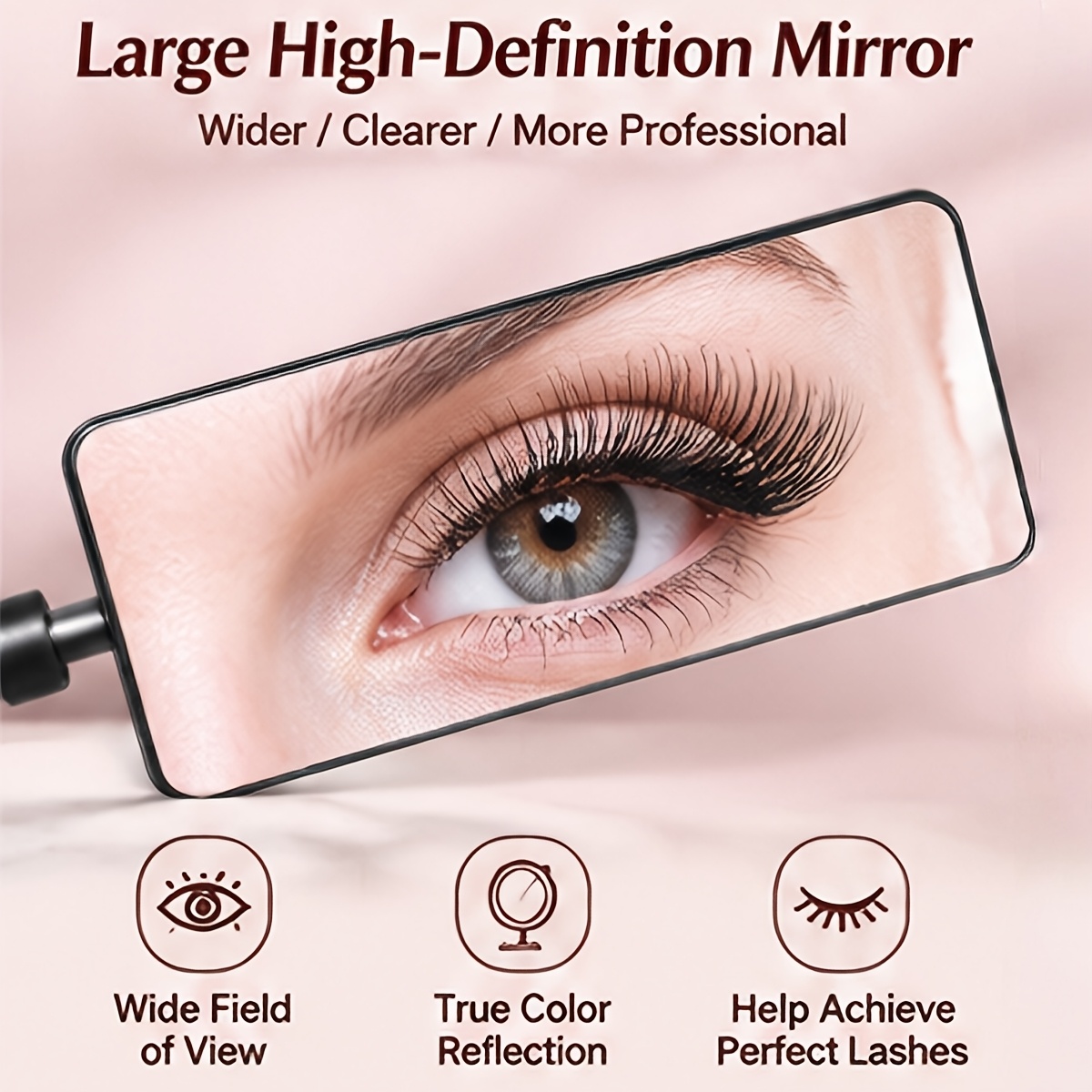 مجموعة من 3 مرايا احترافية لتم - مراجعة Individual Lash Tray وسعره
